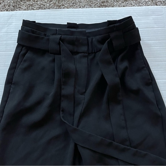 EXPRESS High Rise Paperbag Pants - Picture 5 of 7